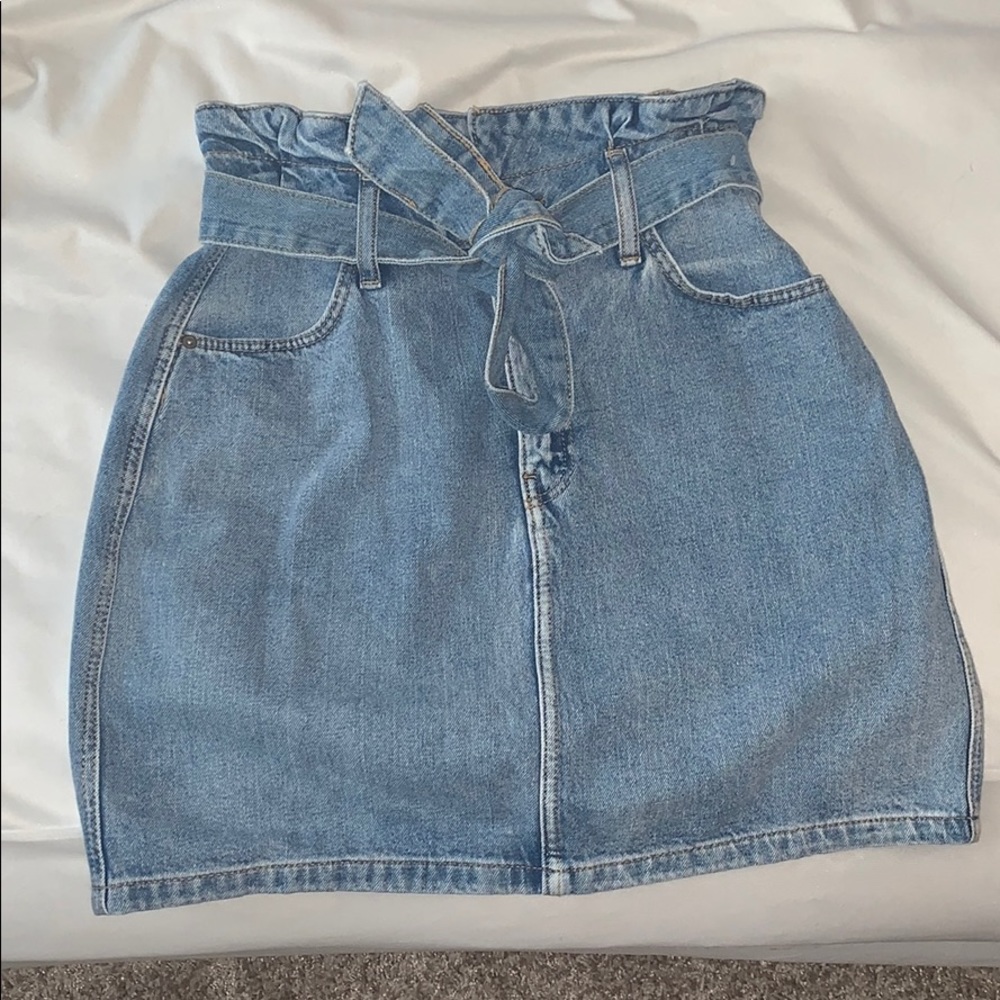 H&M denim skirt